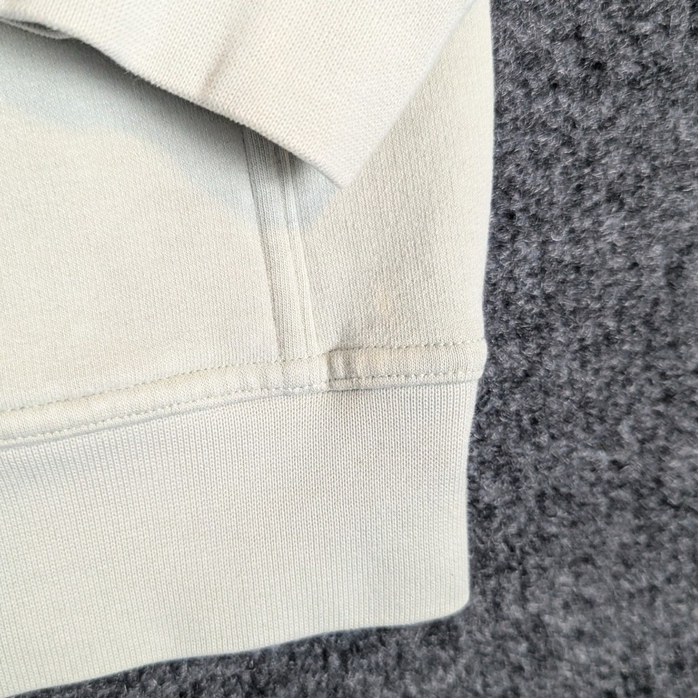 Lululemon Scuba Pullover Hoodie Light Bone Off White Size 4 Logo Athletic - Picture 6 of 14